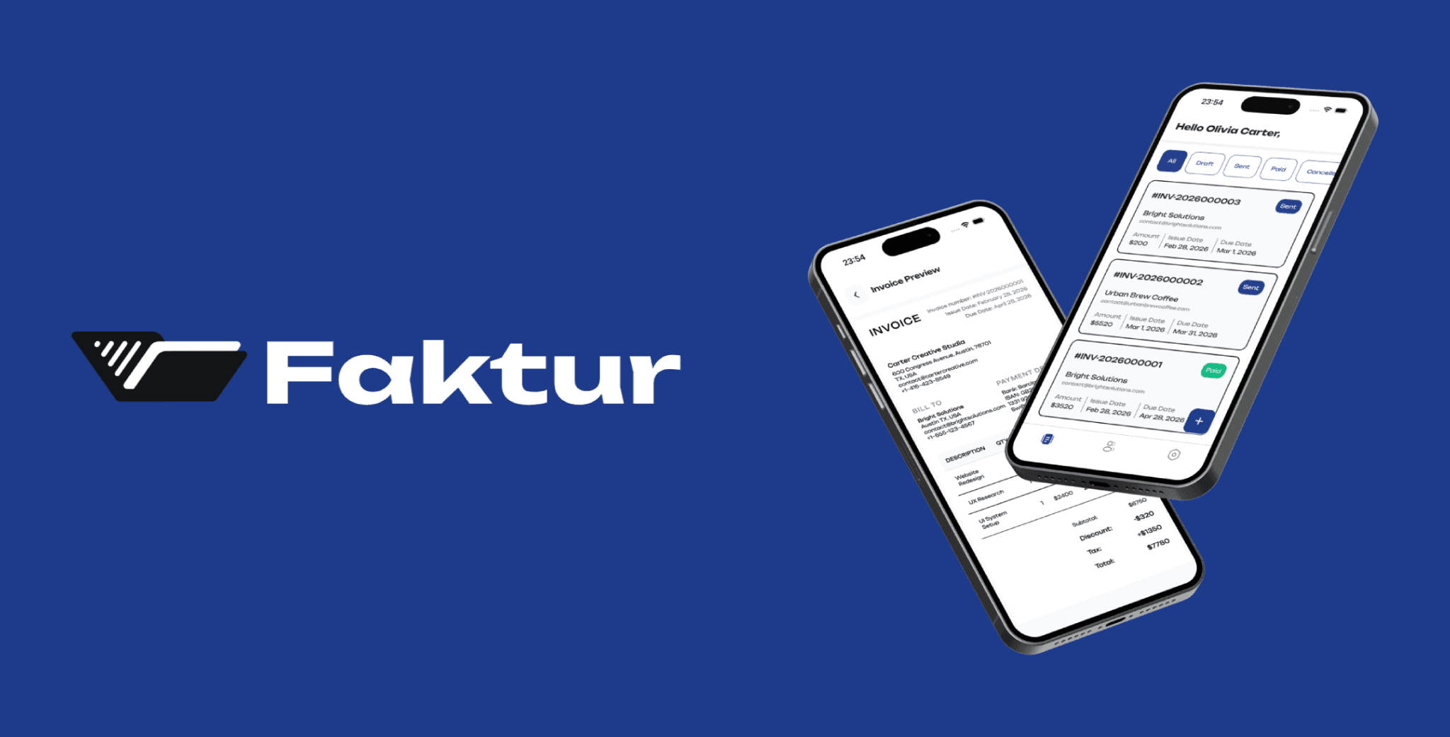 Faktur - Your Invoice Hub (Create & Send Invoices Fast)